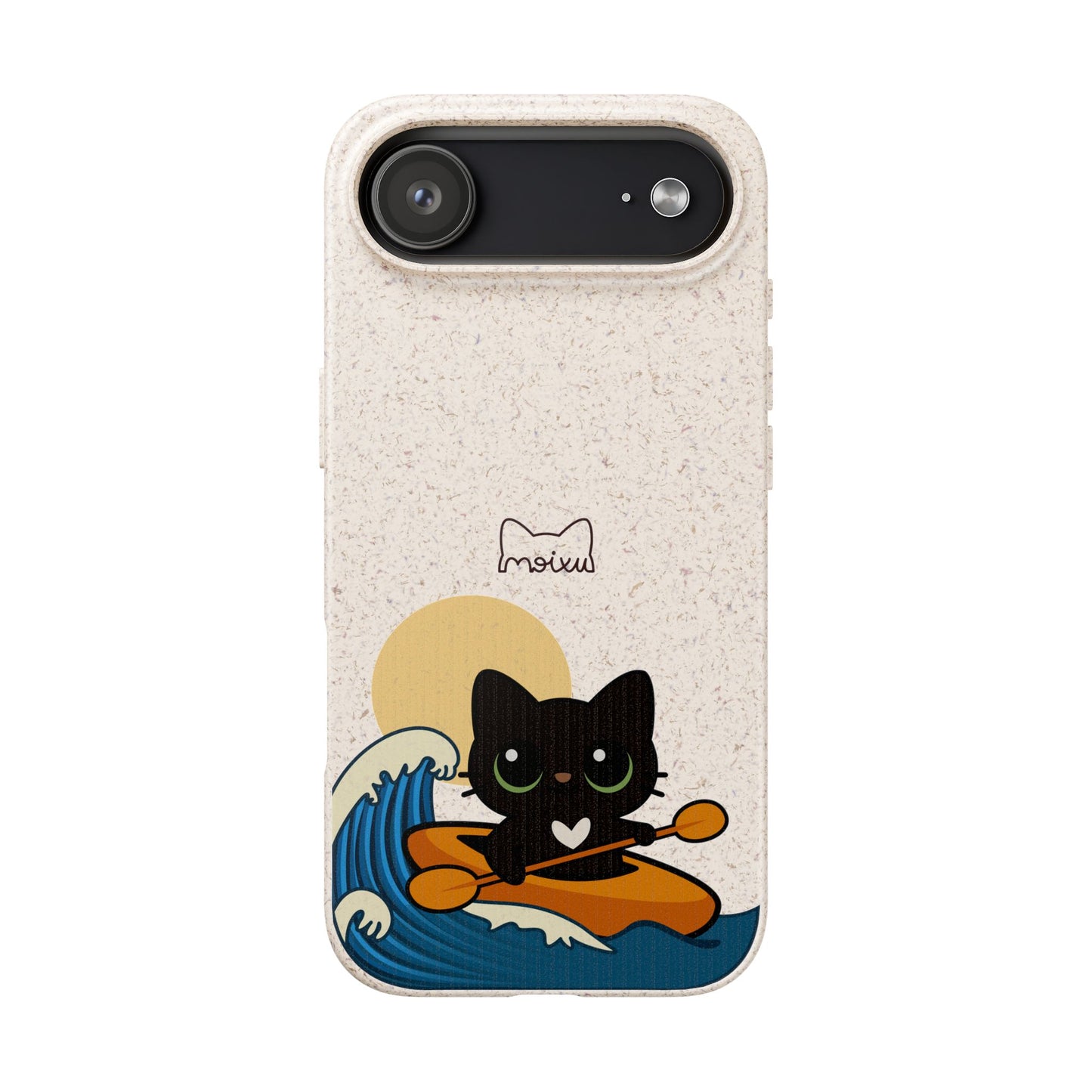 Funda iPhone 11–17 | Carcassa Sostenible Biodegradable per a iPhone | “Kayak”