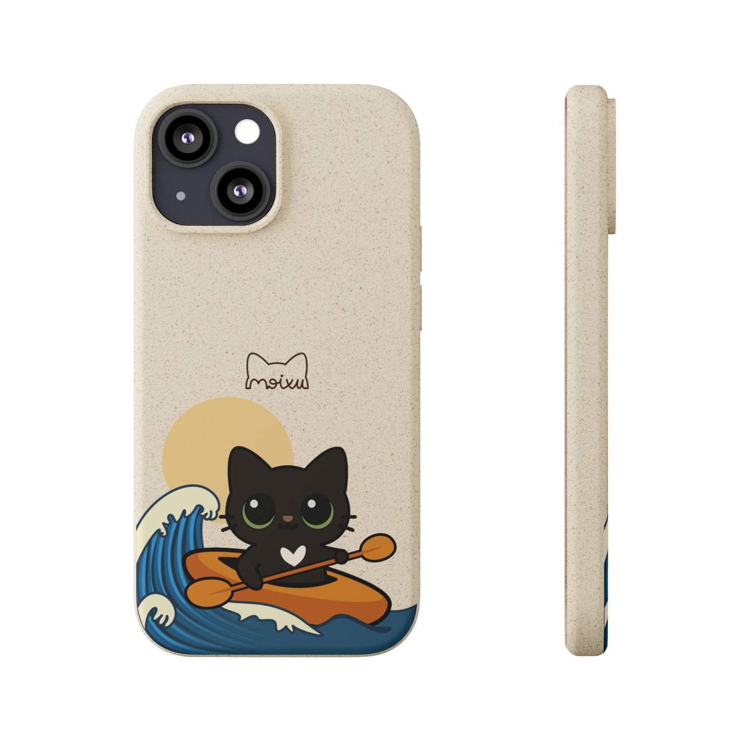 Funda iPhone 11–17 | Carcassa Sostenible Biodegradable per a iPhone | “Kayak”