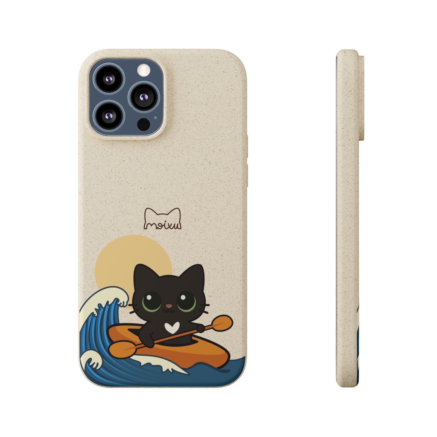 Funda iPhone 11–17 | Carcassa Sostenible Biodegradable per a iPhone | “Kayak”