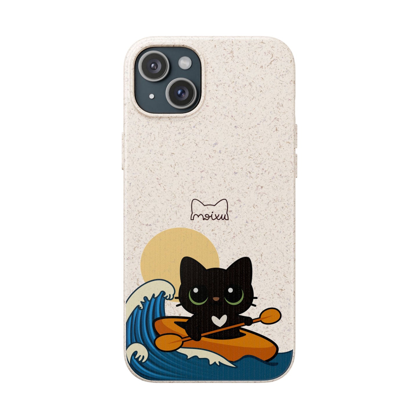 Funda iPhone 11–17 | Carcassa Sostenible Biodegradable per a iPhone | “Kayak”