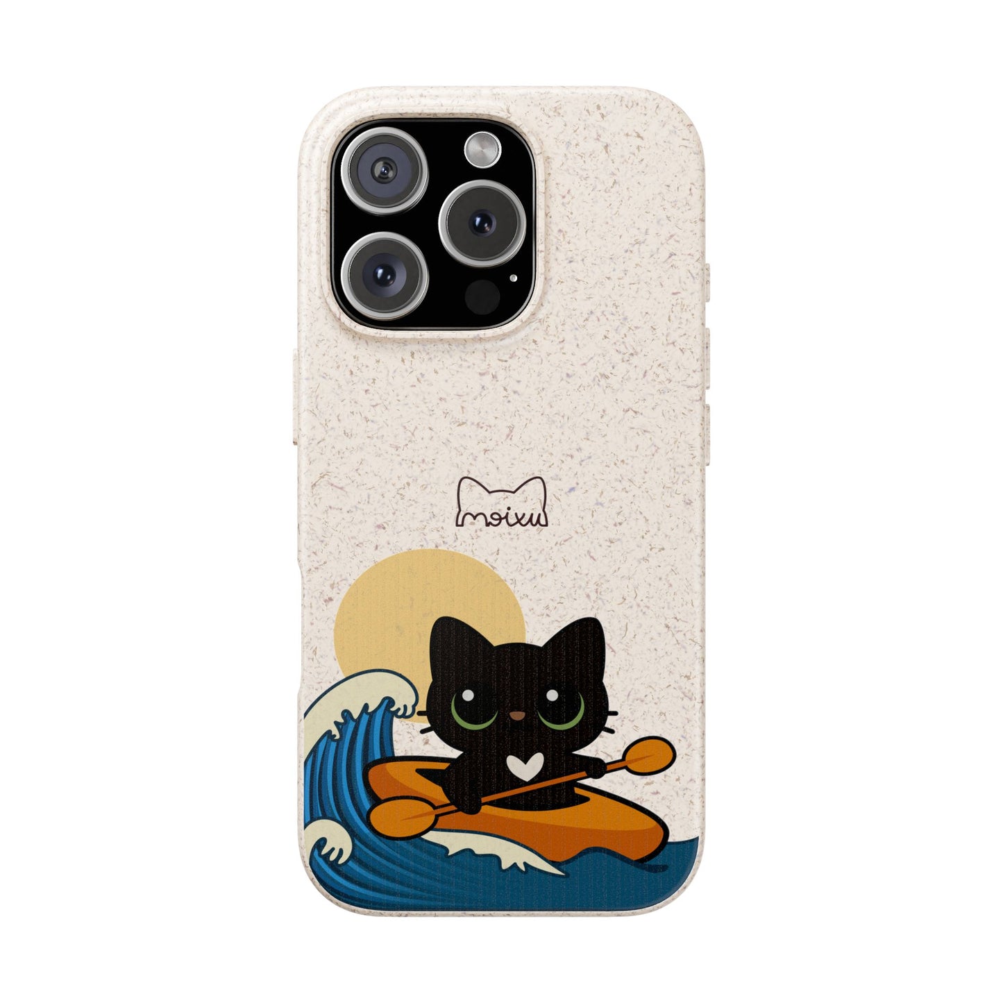 Funda iPhone 11–17 | Carcassa Sostenible Biodegradable per a iPhone | “Kayak”