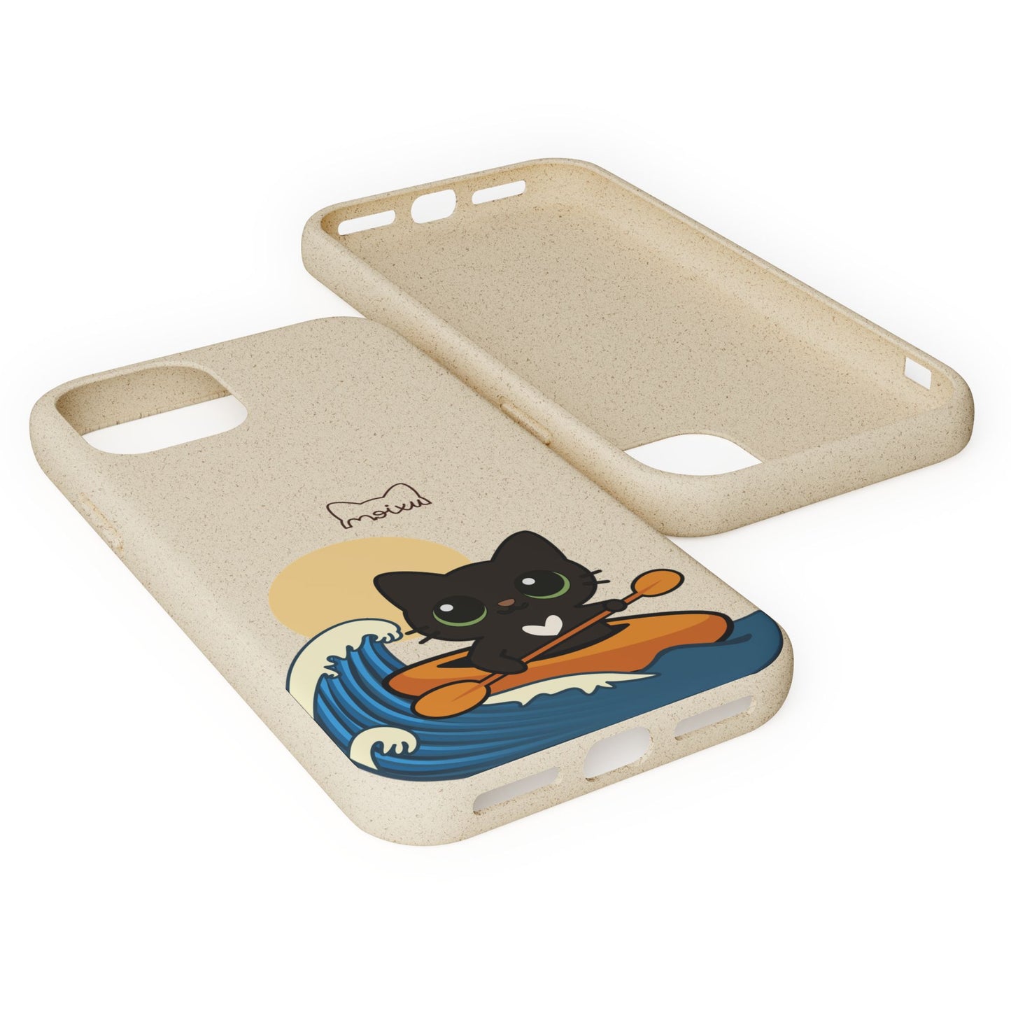 Funda iPhone 11–17 | Carcassa Sostenible Biodegradable per a iPhone | “Kayak”