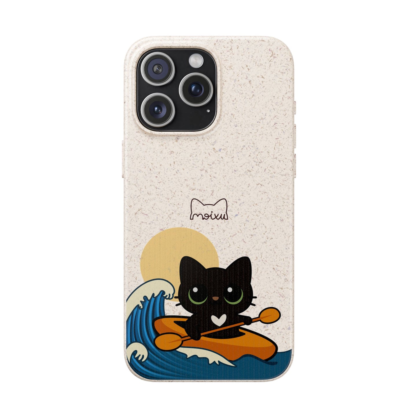 Funda iPhone 11–17 | Carcassa Sostenible Biodegradable per a iPhone | “Kayak”