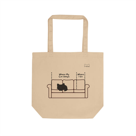 Tote Bag Cotó Orgànic “My cat’s space”
