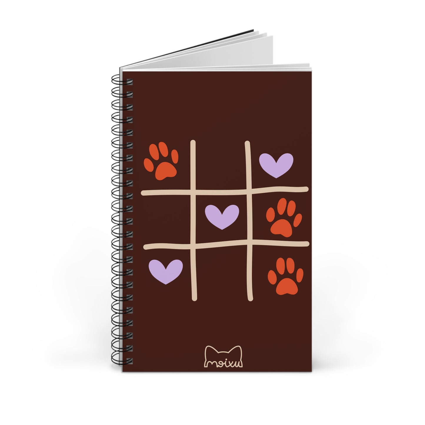 Libreta “Tic-Tac-Cat” (Cocoa Crunch)