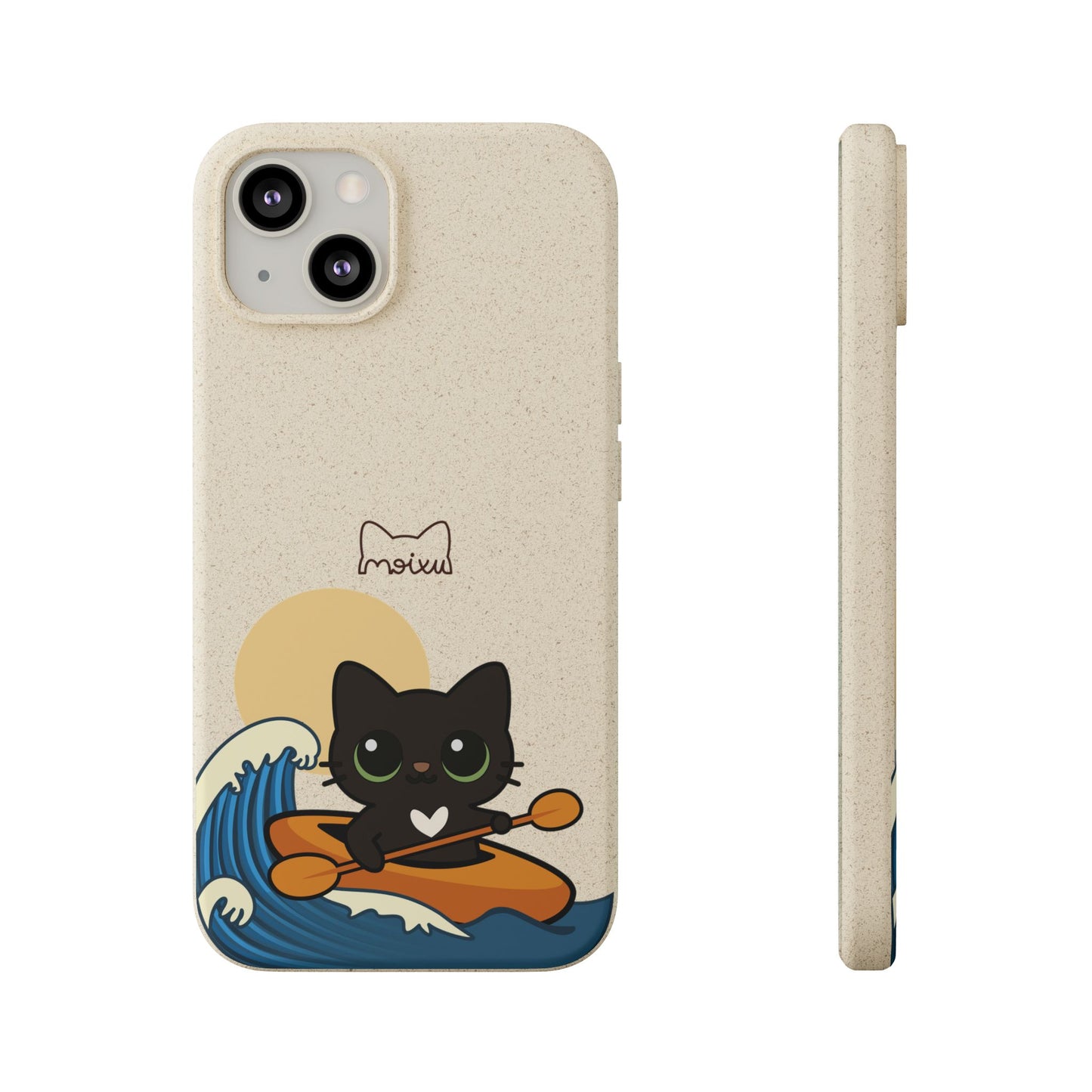 Funda iPhone 11–17 | Carcassa Sostenible Biodegradable per a iPhone | “Kayak”