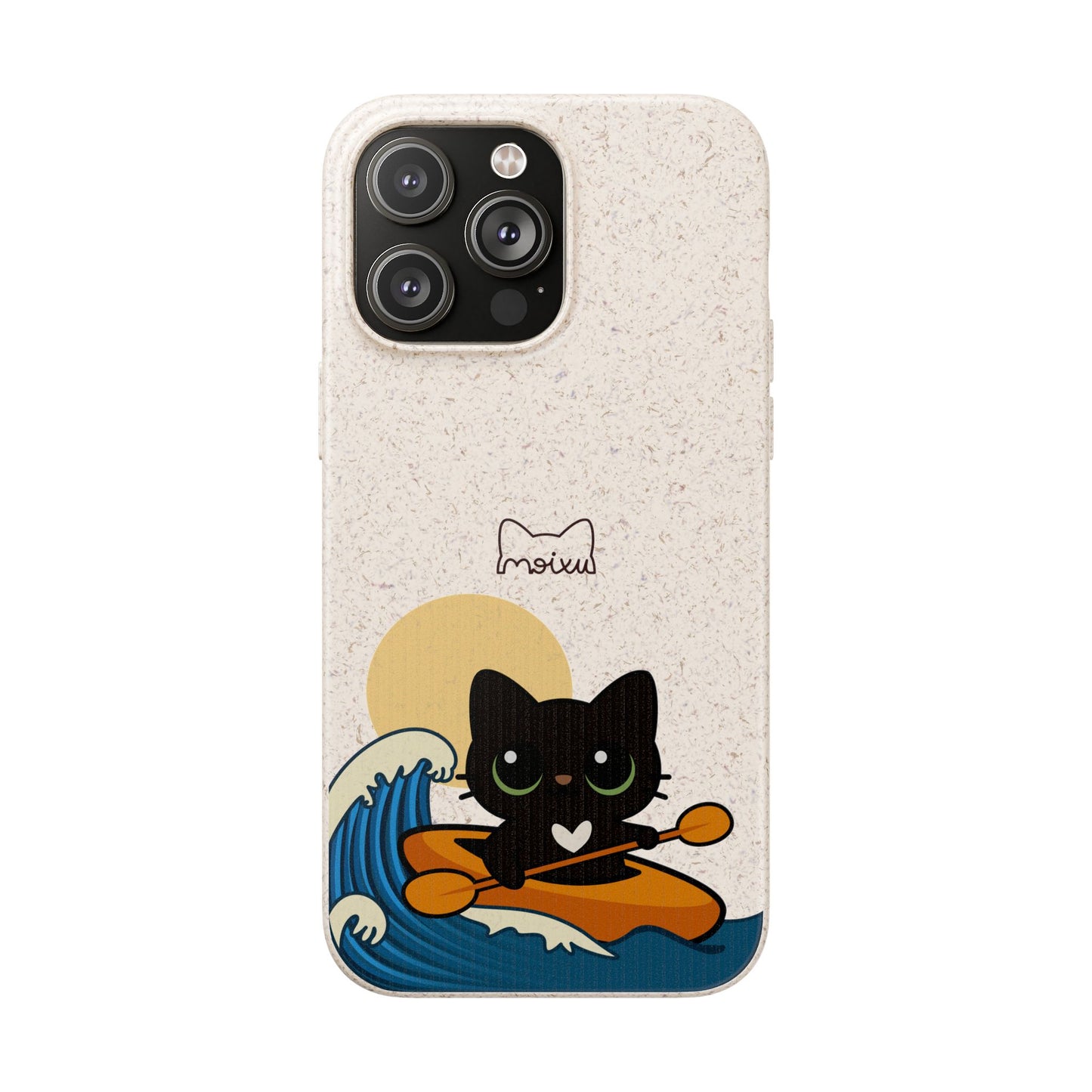 Funda iPhone 11–17 | Carcassa Sostenible Biodegradable per a iPhone | “Kayak”