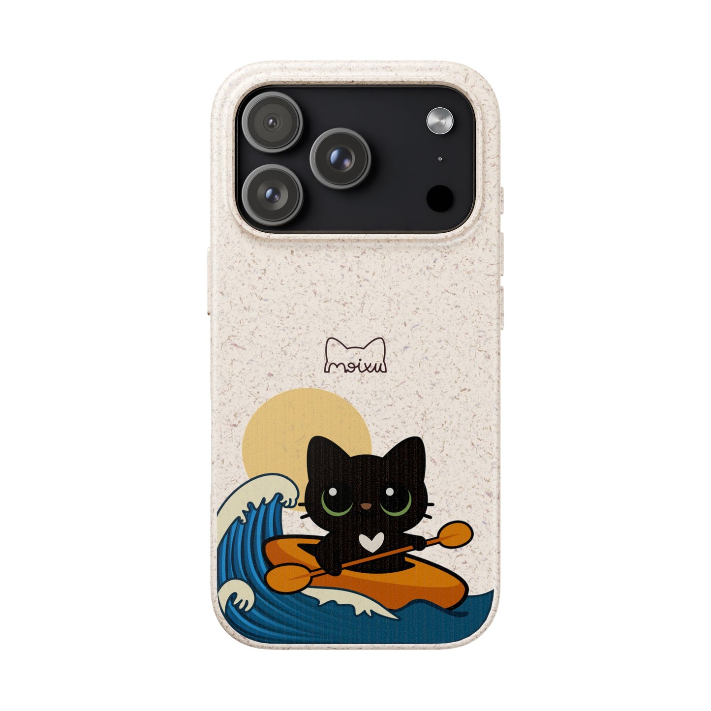 Funda iPhone 11–17 | Carcassa Sostenible Biodegradable per a iPhone | “Kayak”