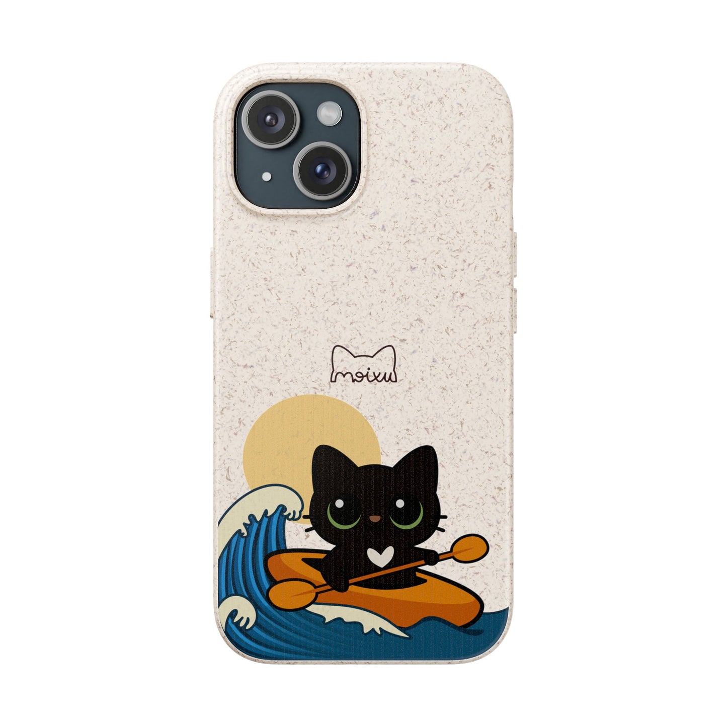 Funda iPhone 11–17 | Carcassa Sostenible Biodegradable per a iPhone | “Kayak”