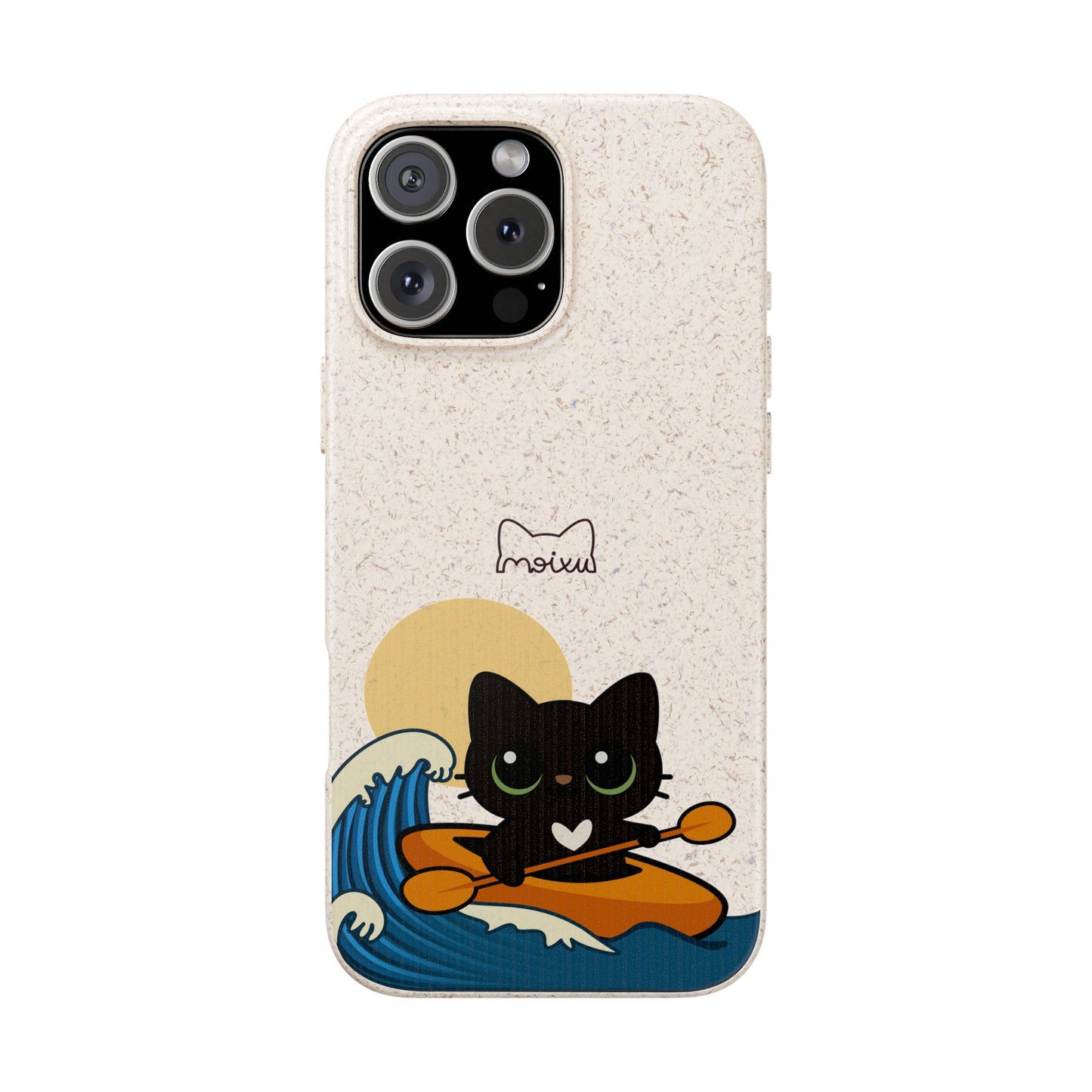 Funda iPhone 11–17 | Carcassa Sostenible Biodegradable per a iPhone | “Kayak”