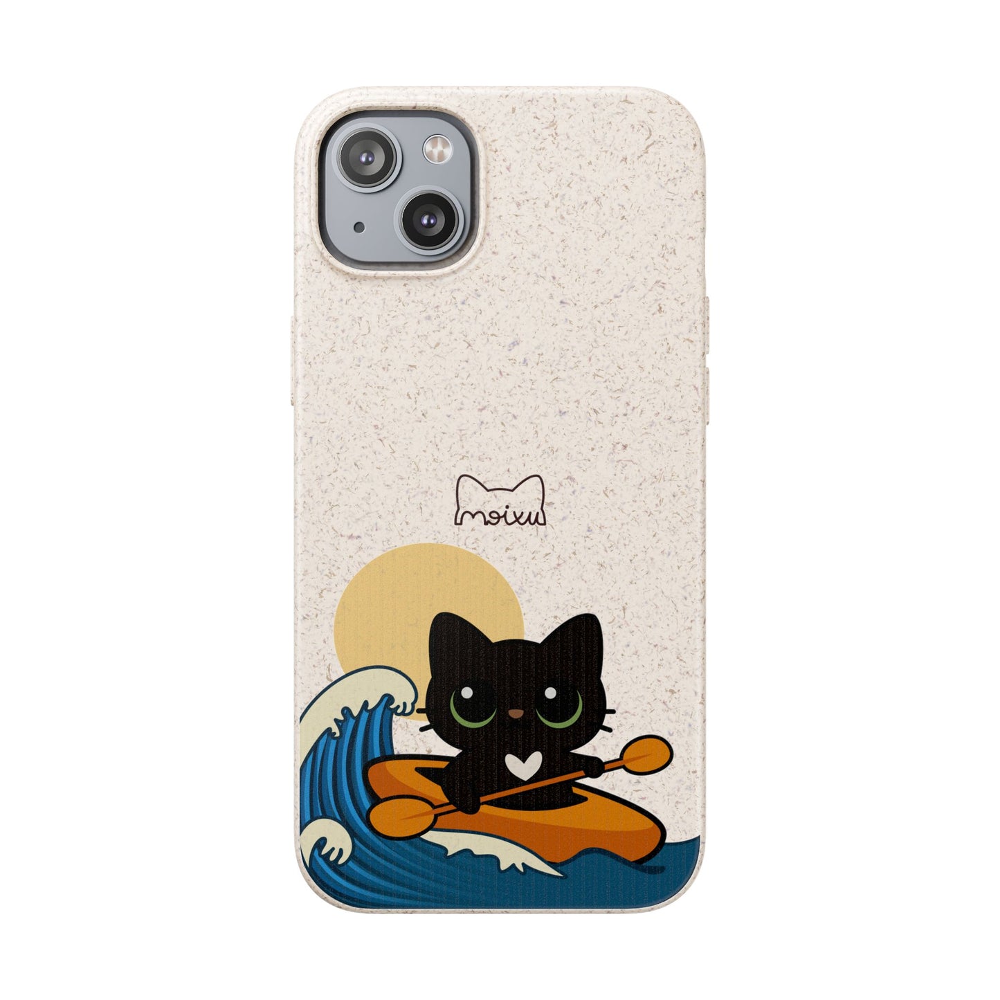 Funda iPhone 11–17 | Carcassa Sostenible Biodegradable per a iPhone | “Kayak”